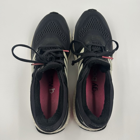 Adidas Womens Energy Boost 2.0 M29744 Black Running Shoes Sneakers Size 9.5 - Picture 8 of 9